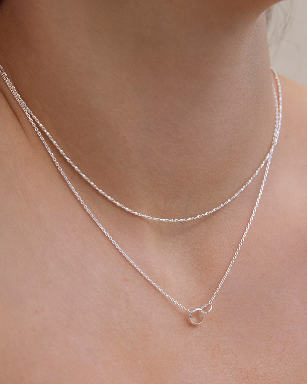 LUCIA CHAIN NECKLACE (STERLING SILVER)