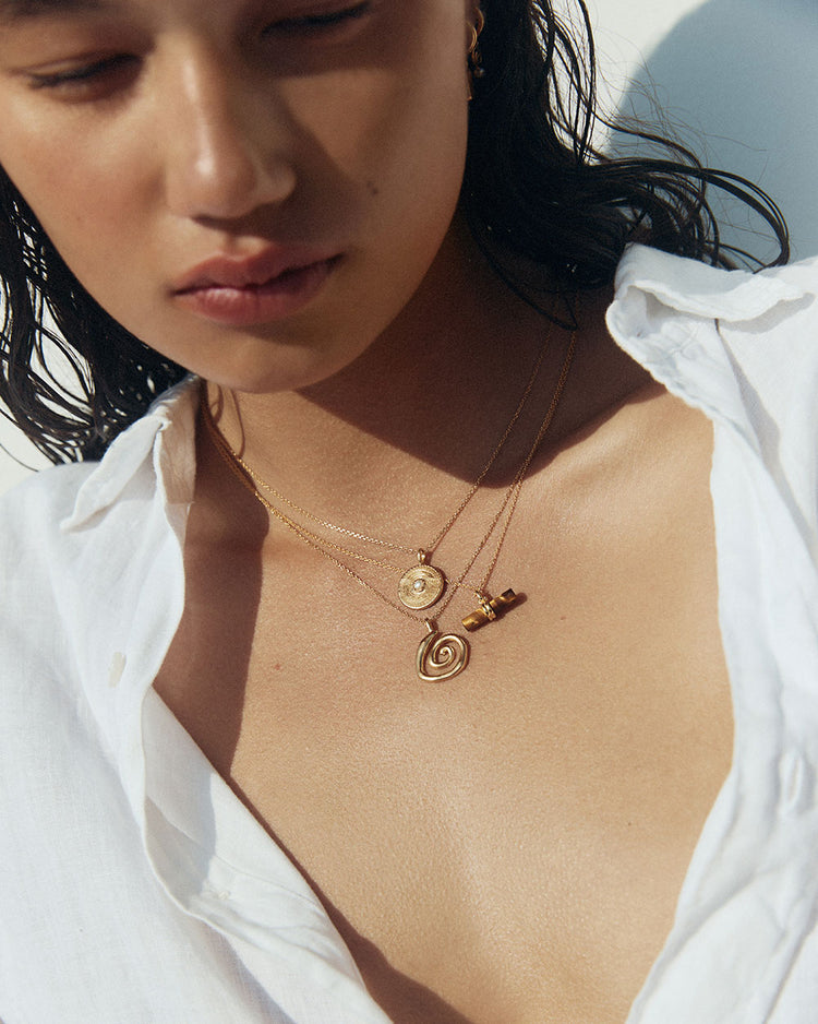 SWEET ESCAPE NECKLACE (18K GOLD PLATED)