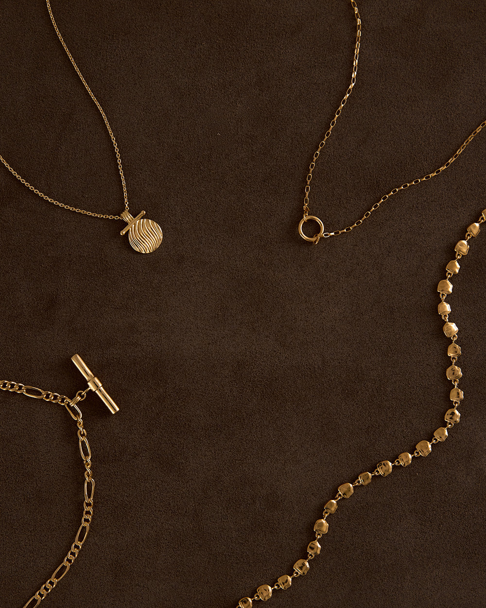 RISE COIN NECKLACE (18K GOLD VERMEIL)