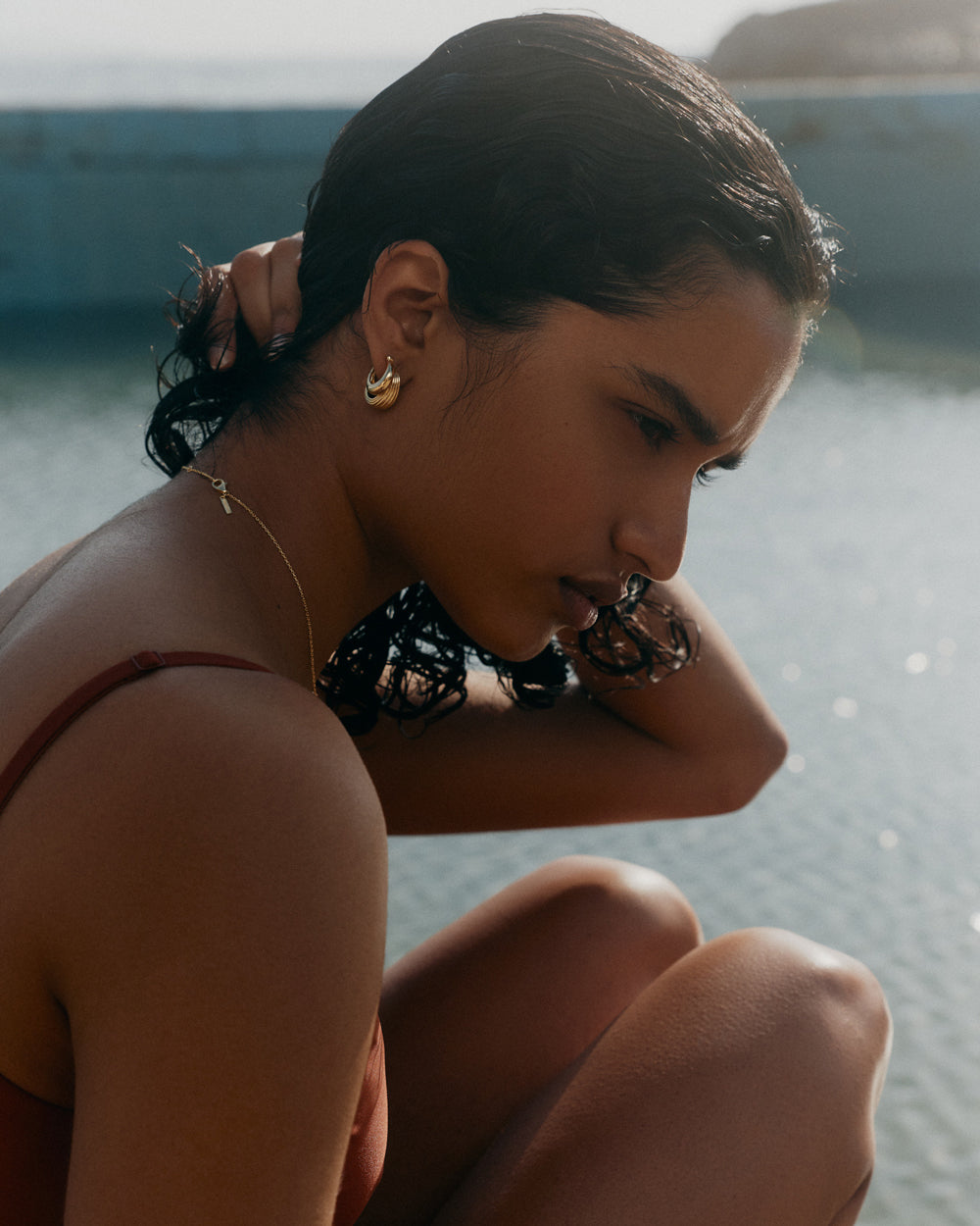 MONDO HOOPS (18K GOLD PLATED) IMAGE 6