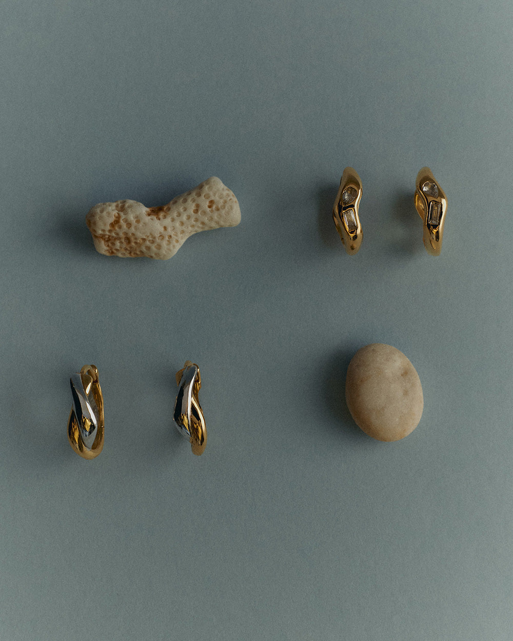 HALCYON HOOPS (MIXED METAL) IMAGE 6