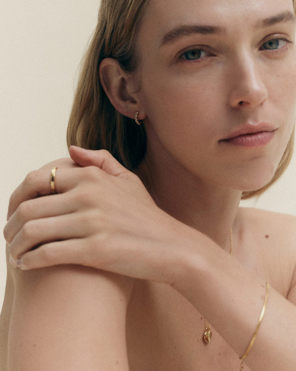 ALIGNMENT CHAIN BRACELET (18K GOLD PLATED)