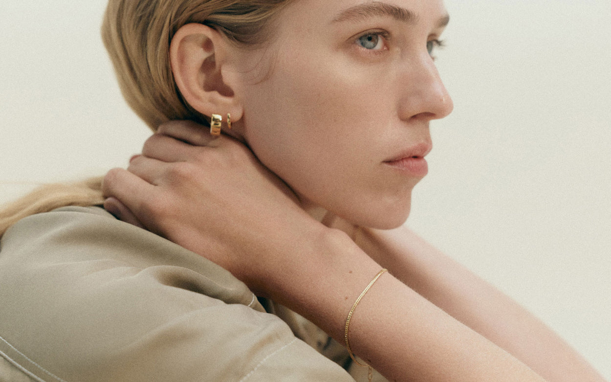 ALIGNMENT CHAIN BRACELET (18K GOLD PLATED)