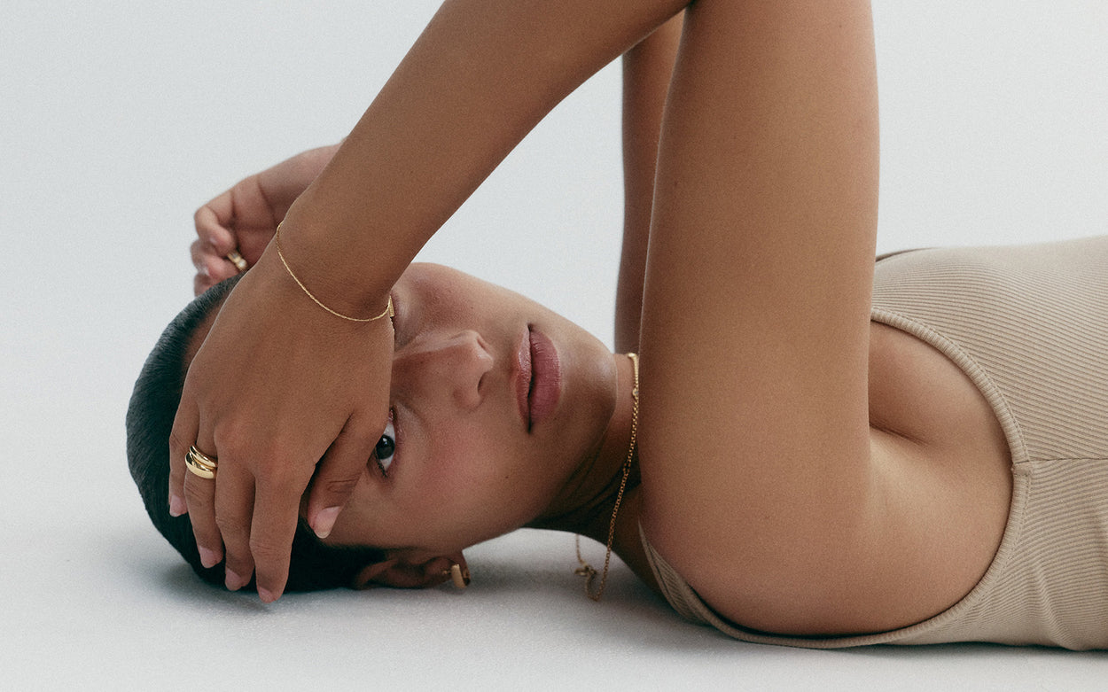 RITUAL DOME RING (18K GOLD PLATED)