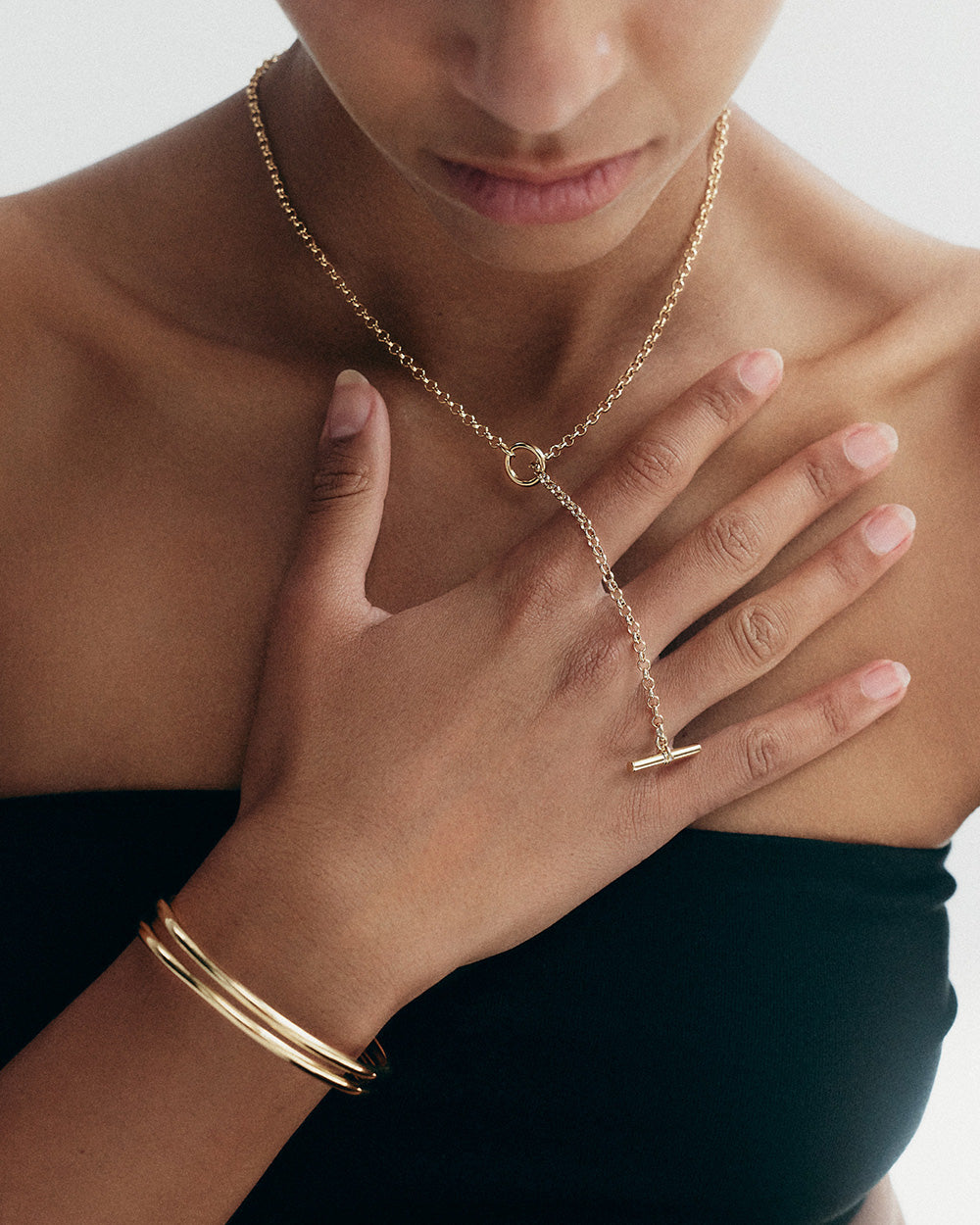 SYMPHONY BANGLE (18K GOLD PLATED)