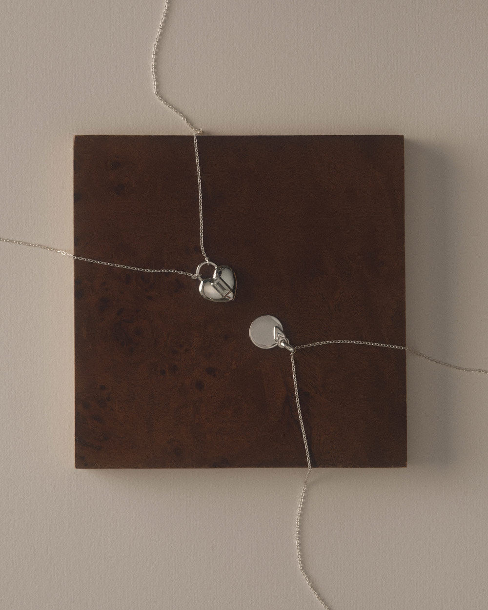 ALIGNMENT ENGRAVABLE NECKLACE (STERLING SILVER)