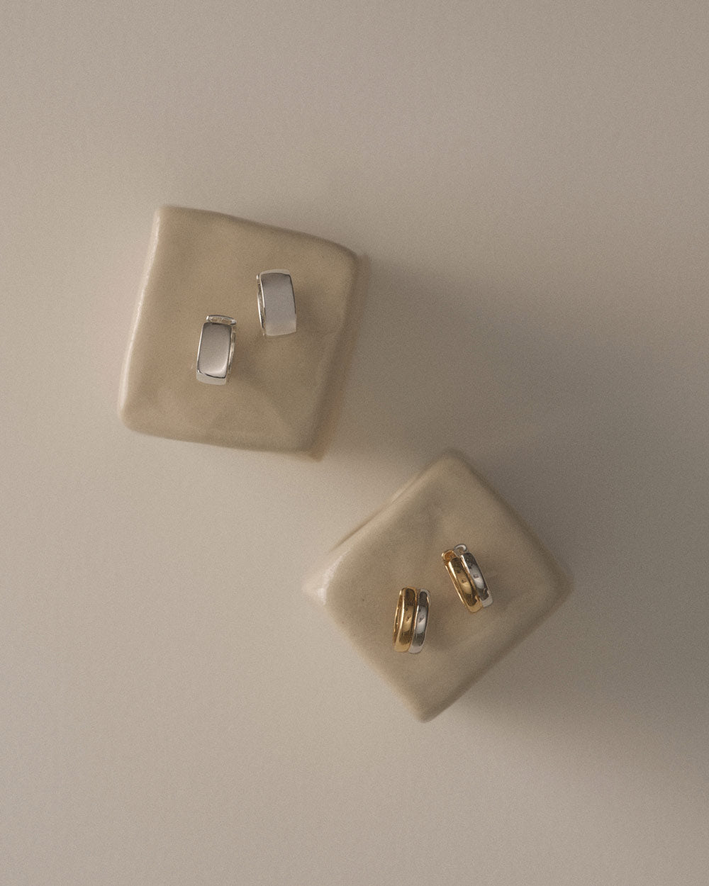 VERA HOOPS (STERLING SILVER)