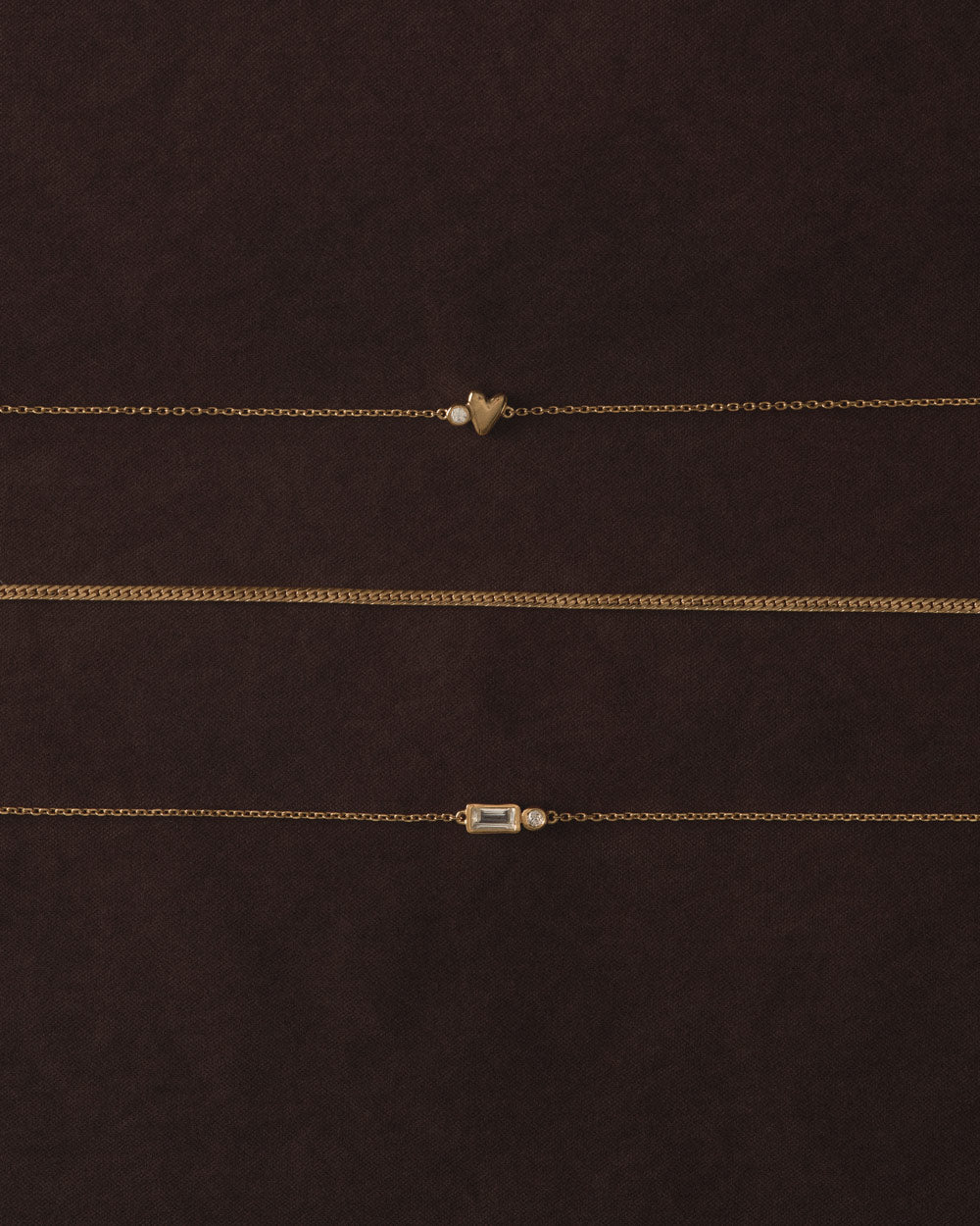 ALIGNMENT CHAIN BRACELET (18K GOLD PLATED)