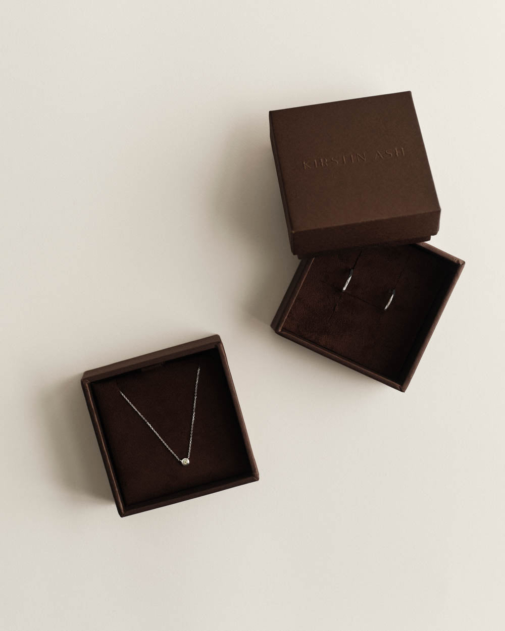 THE SOLID BIRTHSTONE SET (STERLING SILVER)