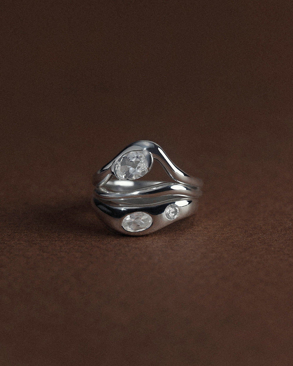 UNFOLD RING (STERLING SILVER)