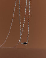 EVERLAST DIAMOND ENGRAVABLE NECKLACE (STERLING SILVER)