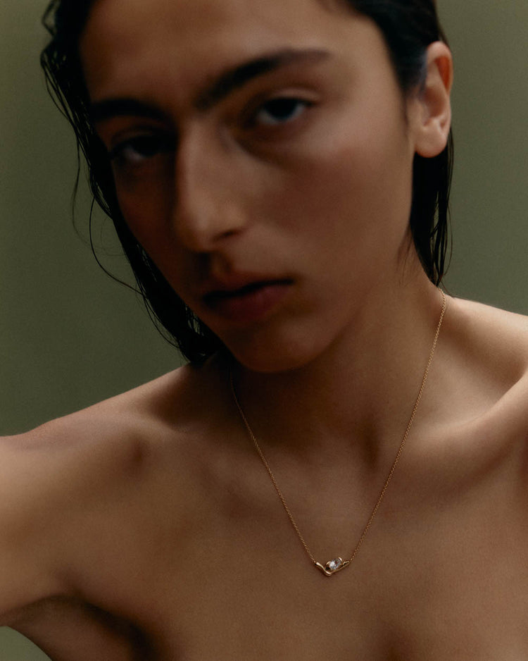 VESSEL NECKLACE (18K GOLD VERMEIL)