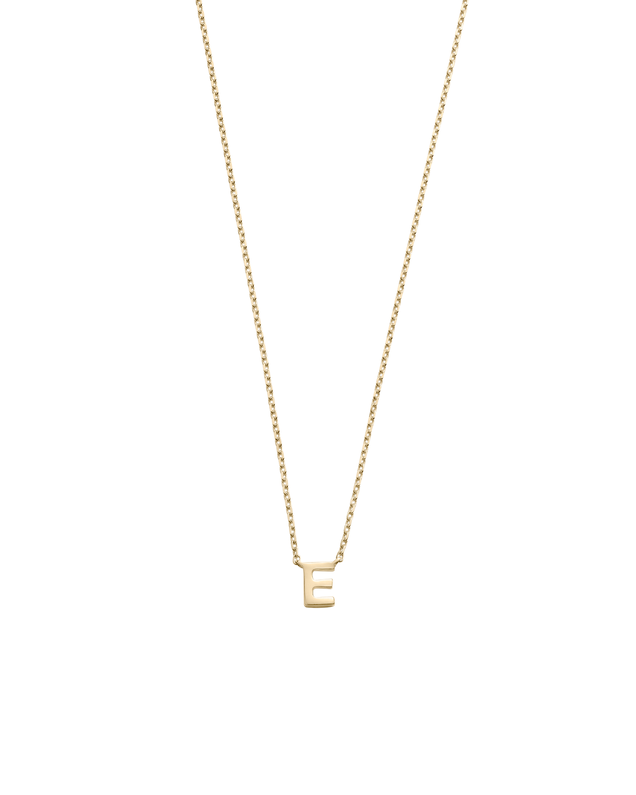 PETITE INITIAL NECKLACE (9K GOLD)