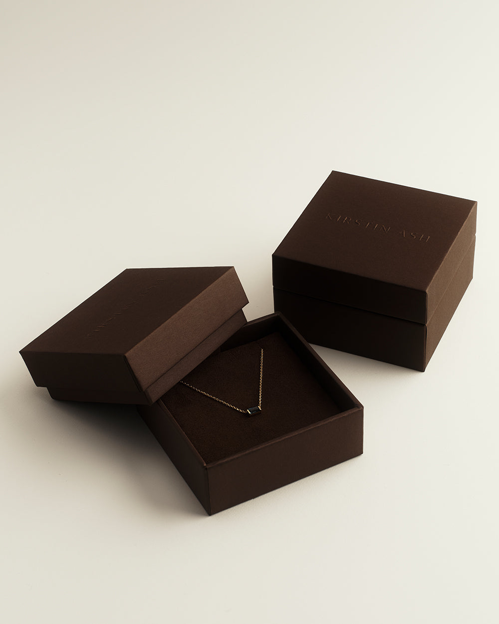 ALIGNMENT ENGRAVABLE NECKLACE (18K GOLD VERMEIL)