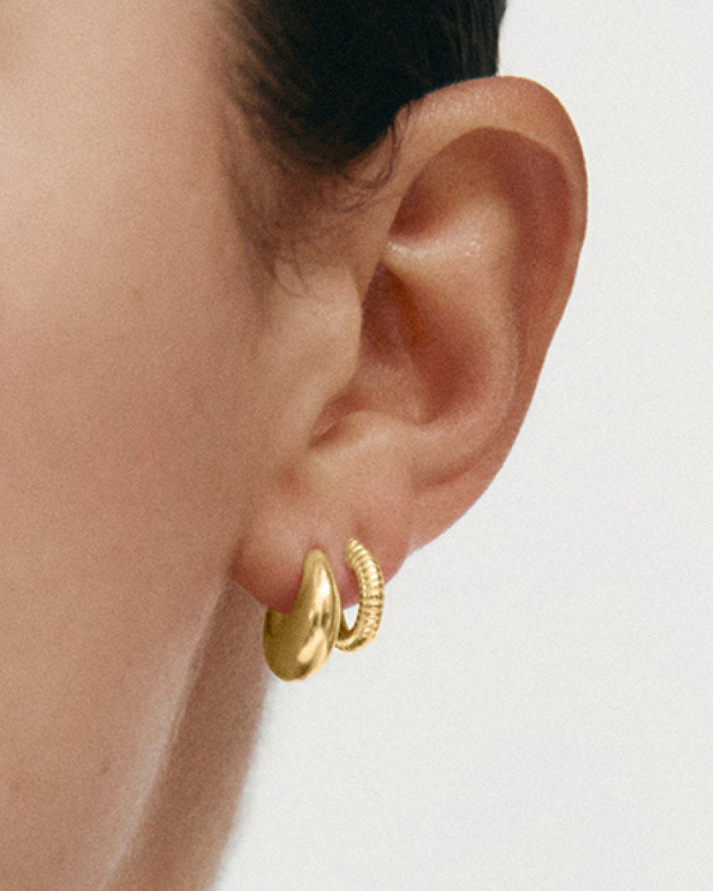 ELEMENTAL HUGGIES (18K GOLD PLATED)