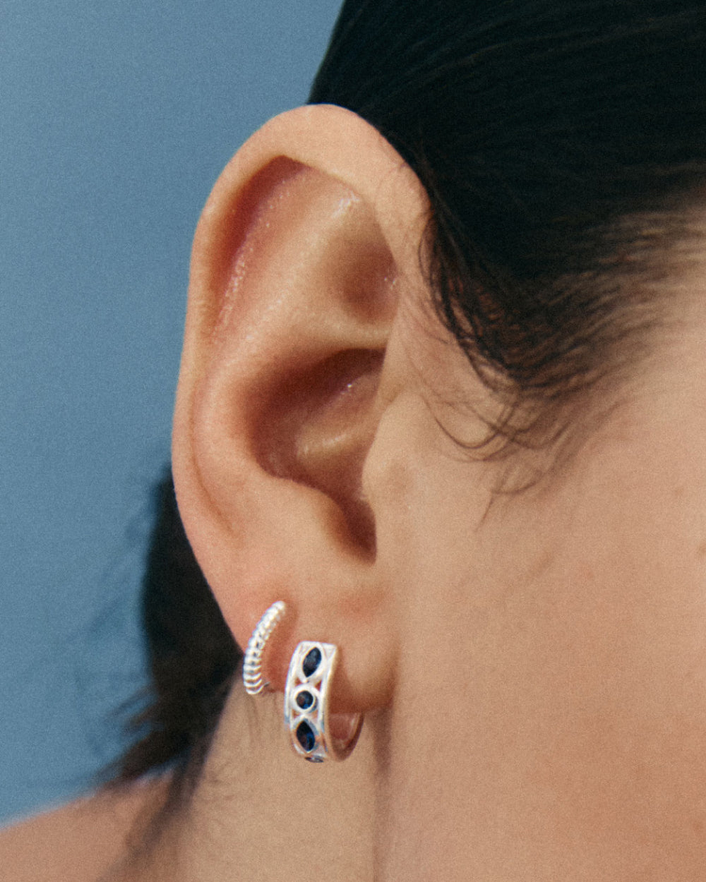 SYNERGY HOOPS (STERLING SILVER)