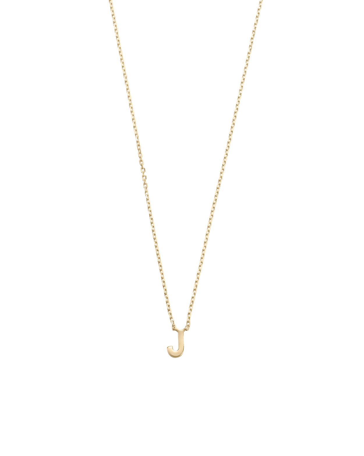 PETITE INITIAL NECKLACE (9K GOLD)