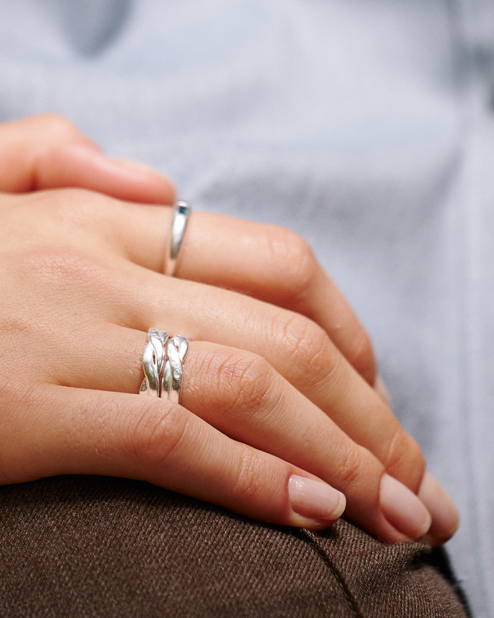 IDLE RING (STERLING SILVER)