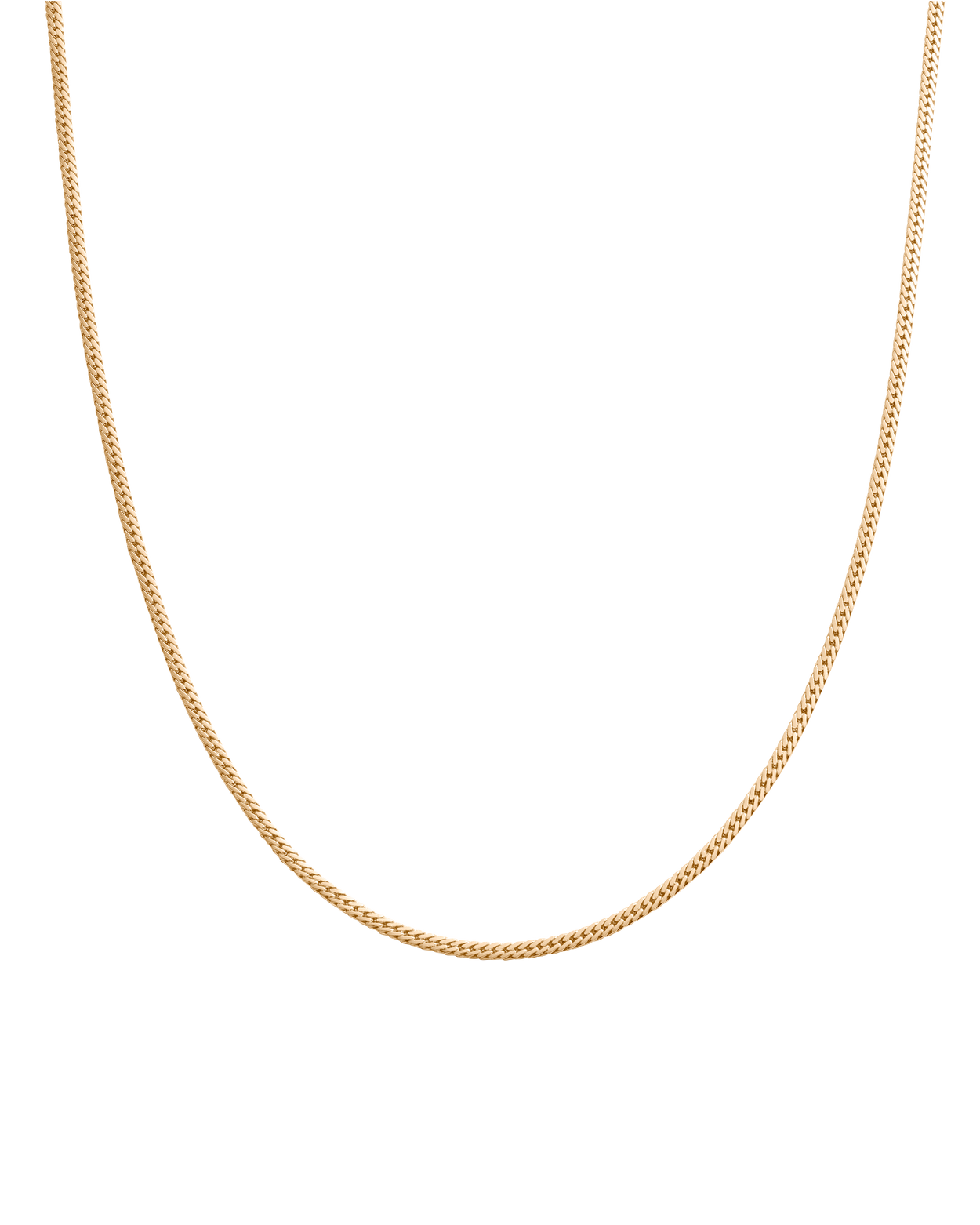 ALIGNMENT CHAIN NECKLACE (18K GOLD PLATED)