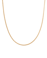 ALIGNMENT CHAIN NECKLACE (18K GOLD PLATED)