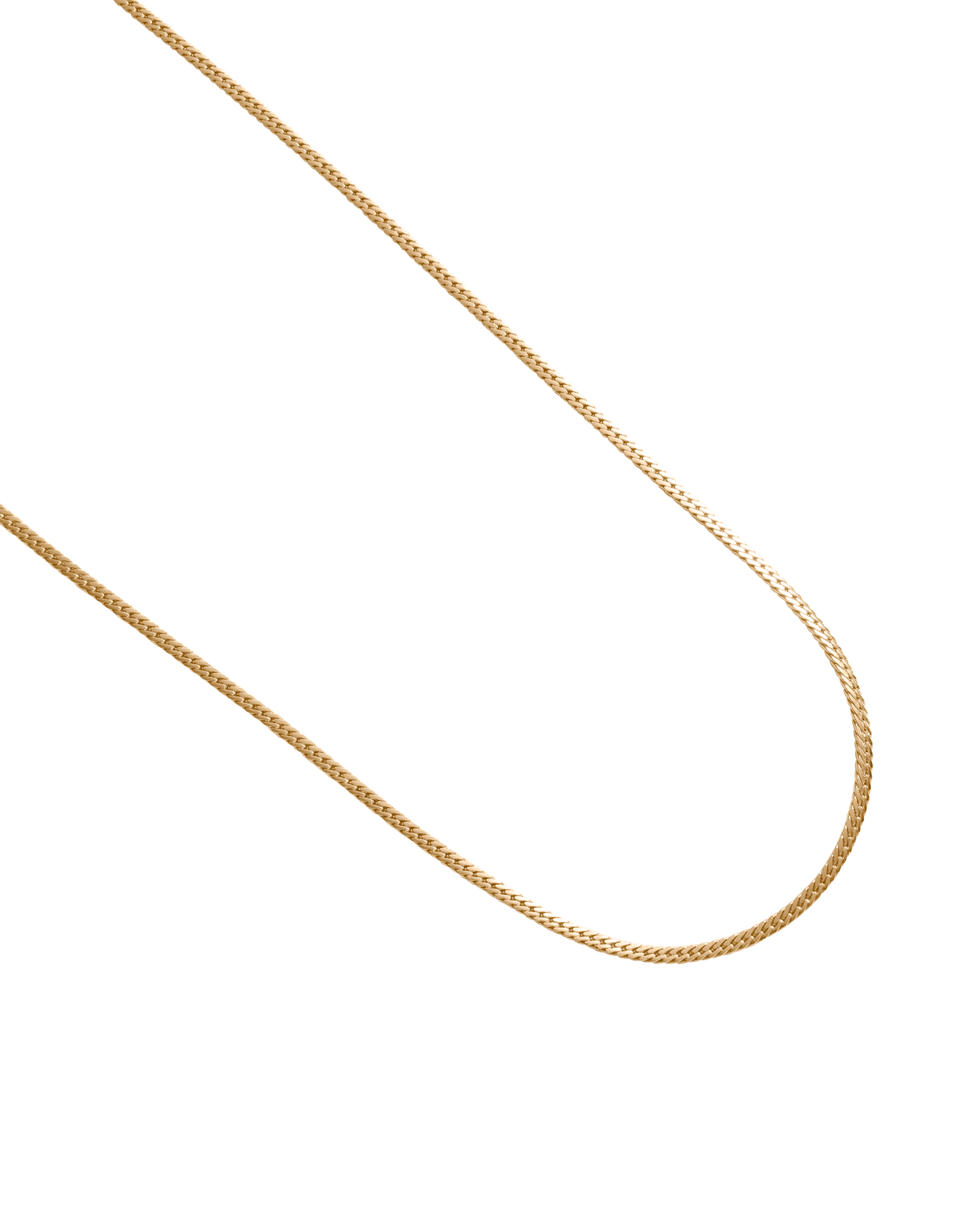 ALIGNMENT CHAIN NECKLACE (18K GOLD PLATED)