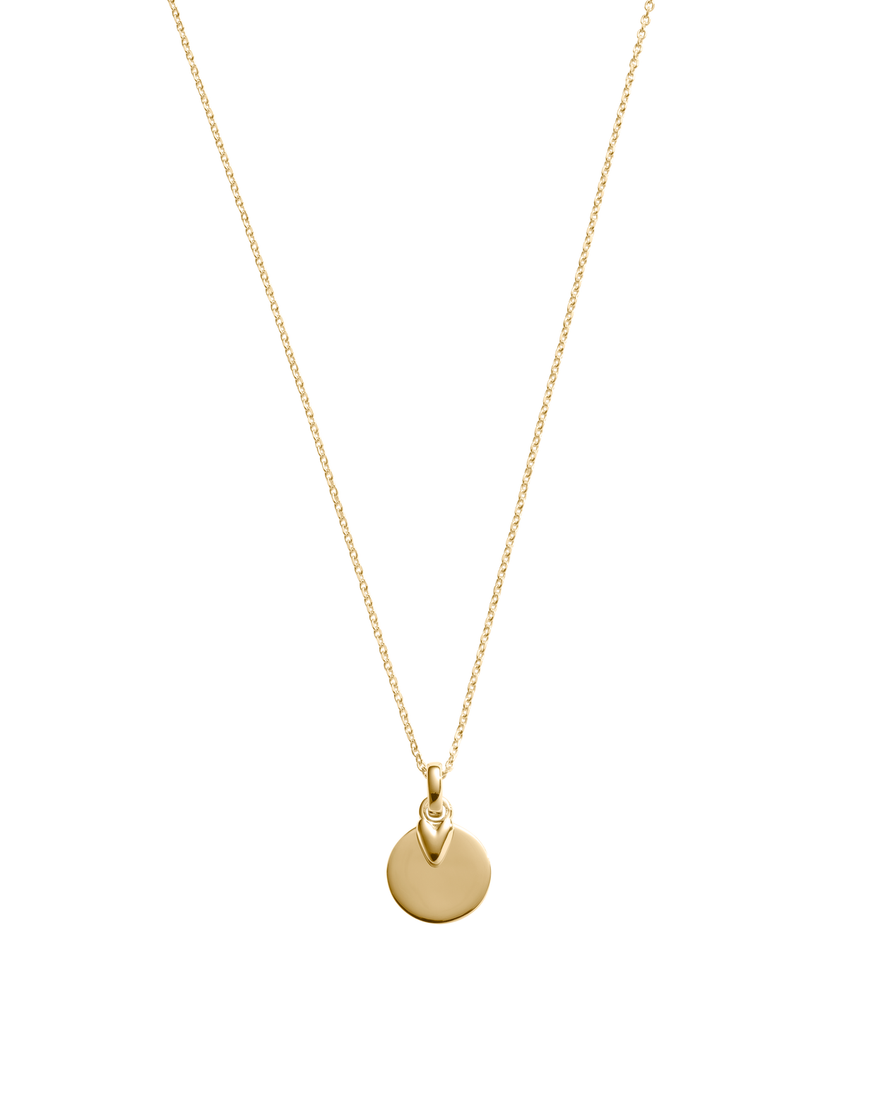 ALIGNMENT ENGRAVABLE NECKLACE (18K GOLD VERMEIL)