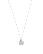 ALIGNMENT ENGRAVABLE NECKLACE (STERLING SILVER)