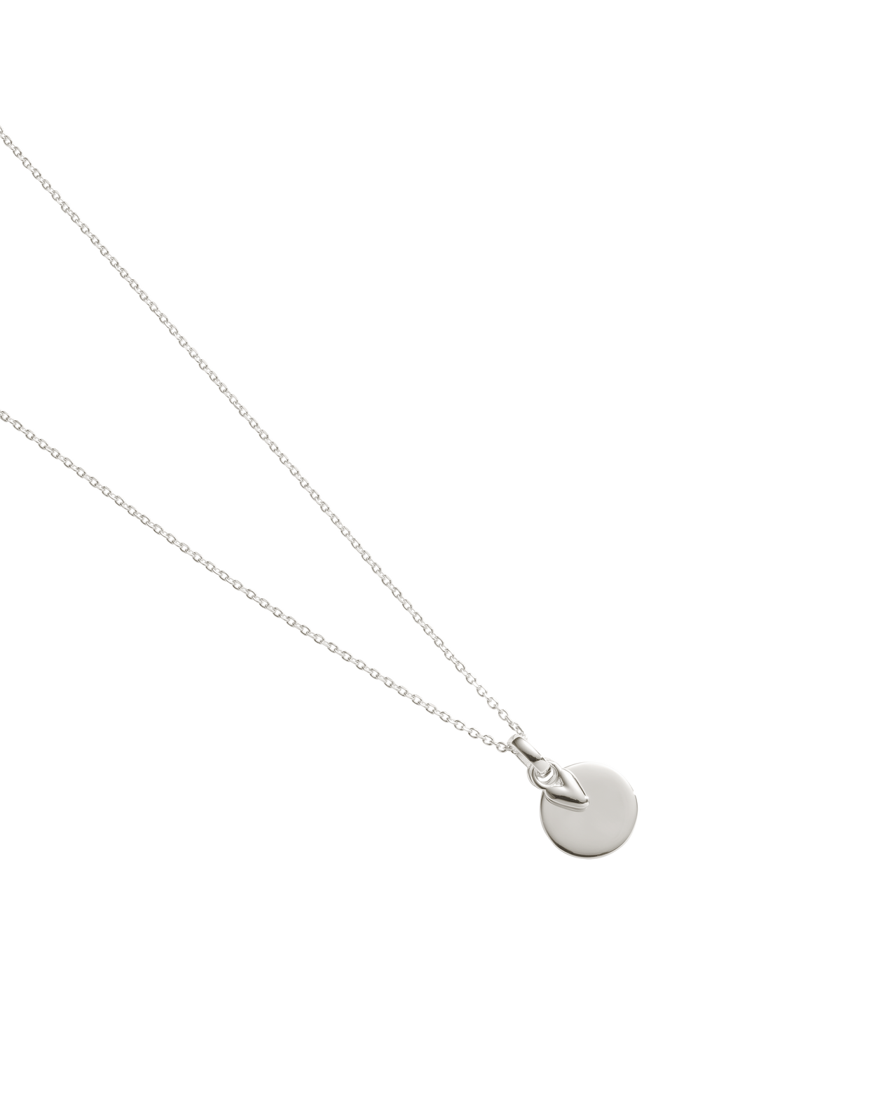 ALIGNMENT ENGRAVABLE NECKLACE (STERLING SILVER)