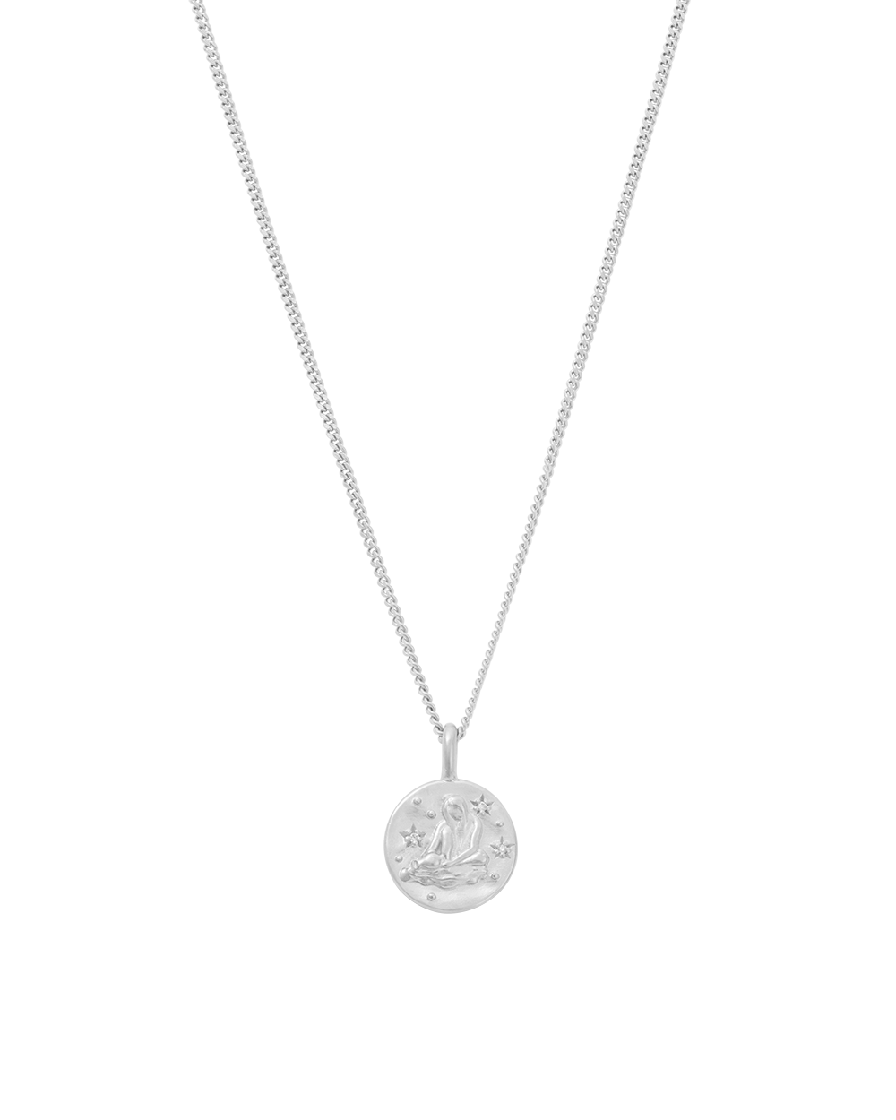 PETITE ZODIAC NECKLACE (STERLING SILVER)