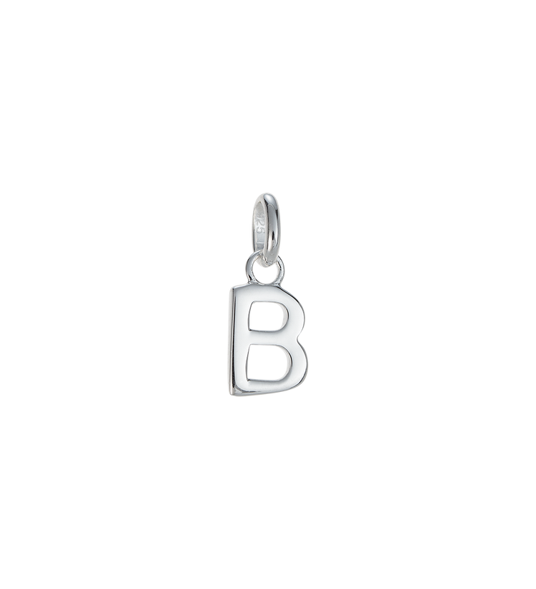 OUTLINE INITIAL A-Z (STERLING SILVER) IMAGE 7