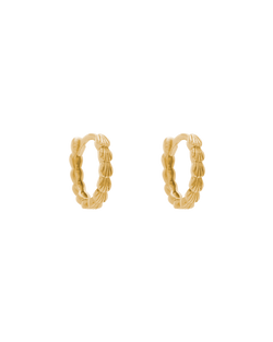 BLOOM HOOPS (18K GOLD PLATED) IMAGE 1
