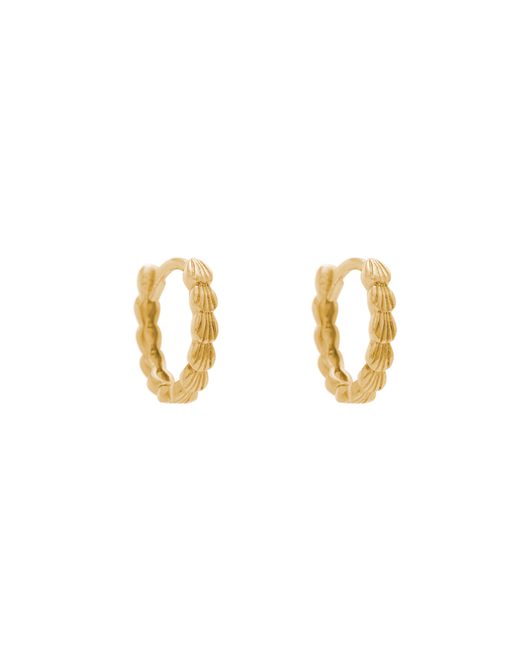 BLOOM HOOPS (18K GOLD PLATED) IMAGE 1