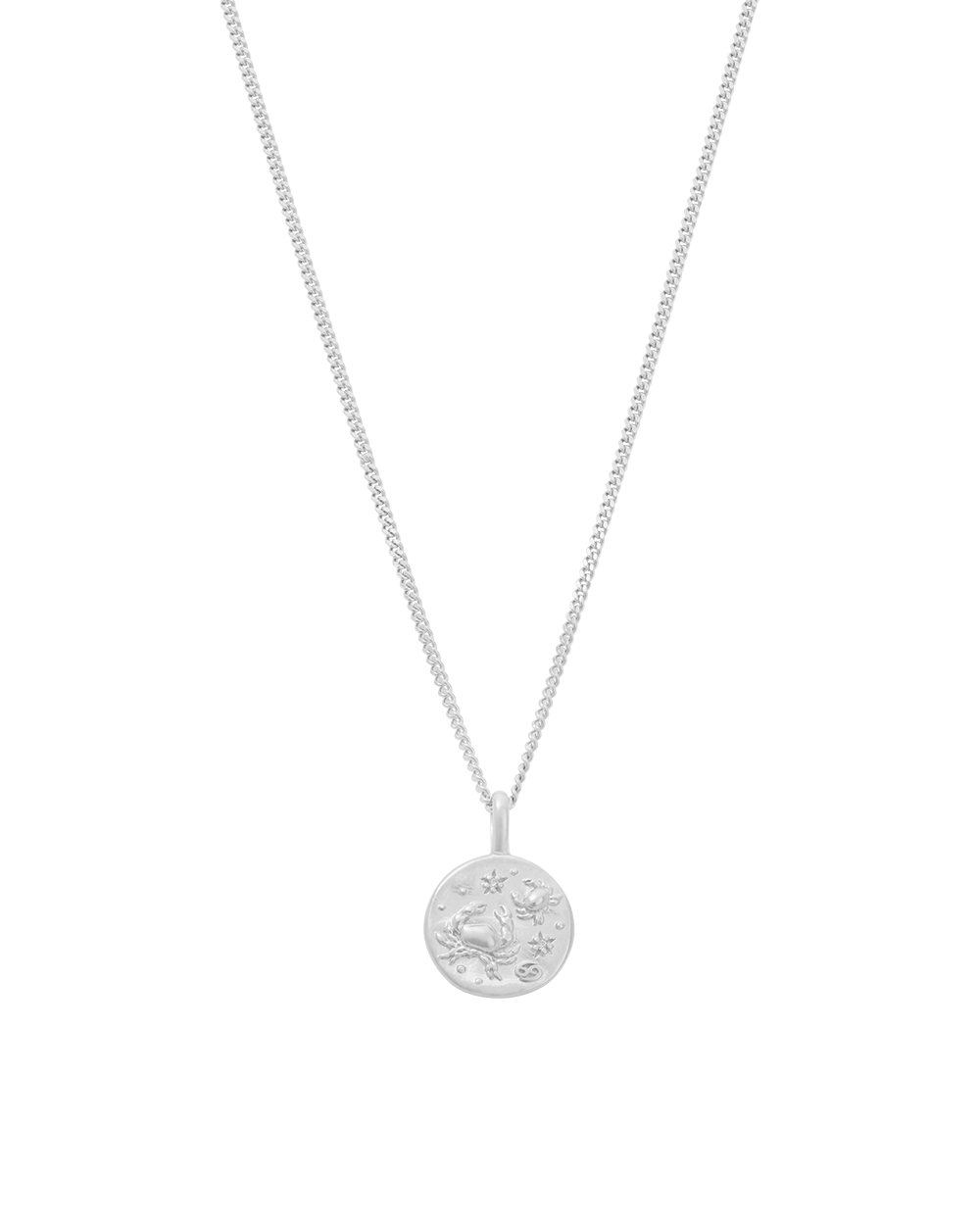 PETITE ZODIAC NECKLACE (STERLING SILVER)