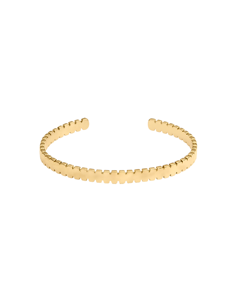 COLLIDE CUFF (18K GOLD PLATED)