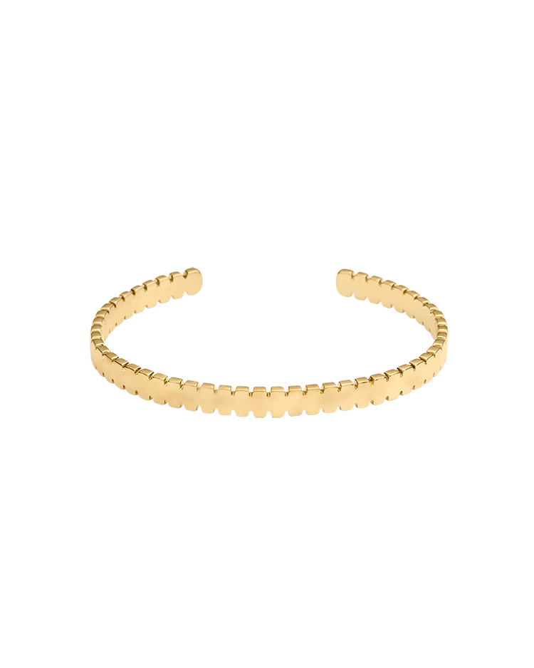 COLLIDE CUFF (18K GOLD PLATED)