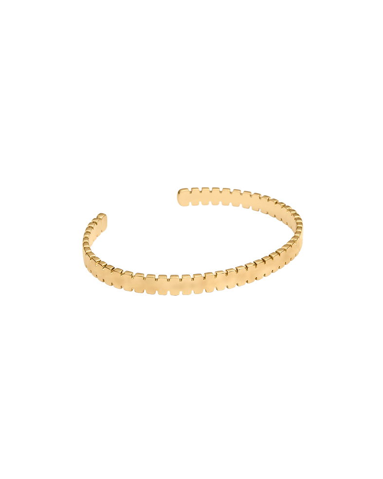 COLLIDE CUFF (18K GOLD PLATED)