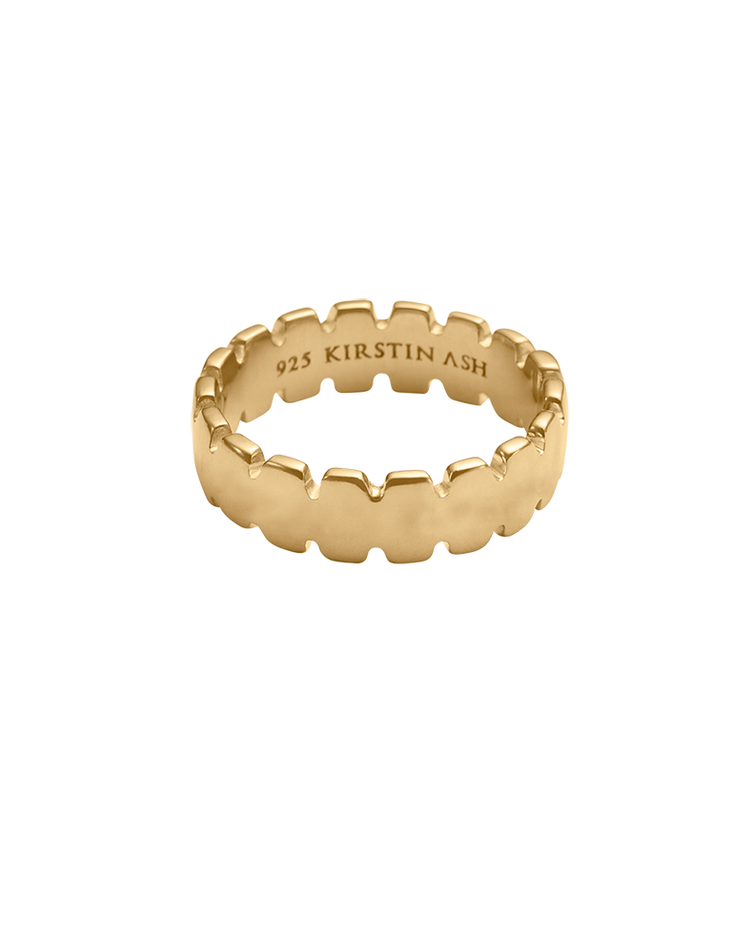 COLLIDE RING (18K GOLD PLATED)