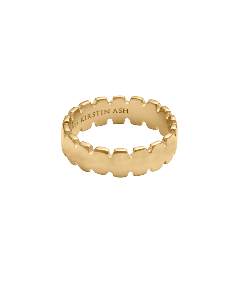 COLLIDE RING (18K GOLD PLATED)