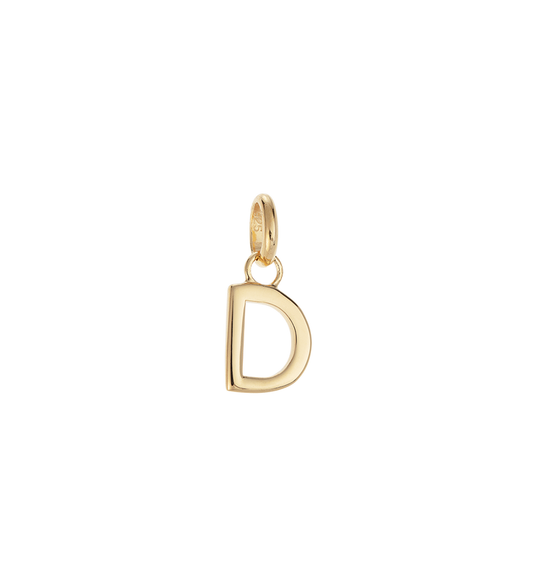 OUTLINE INITIAL A-Z (18K GOLD VERMEIL) IMAGE 11