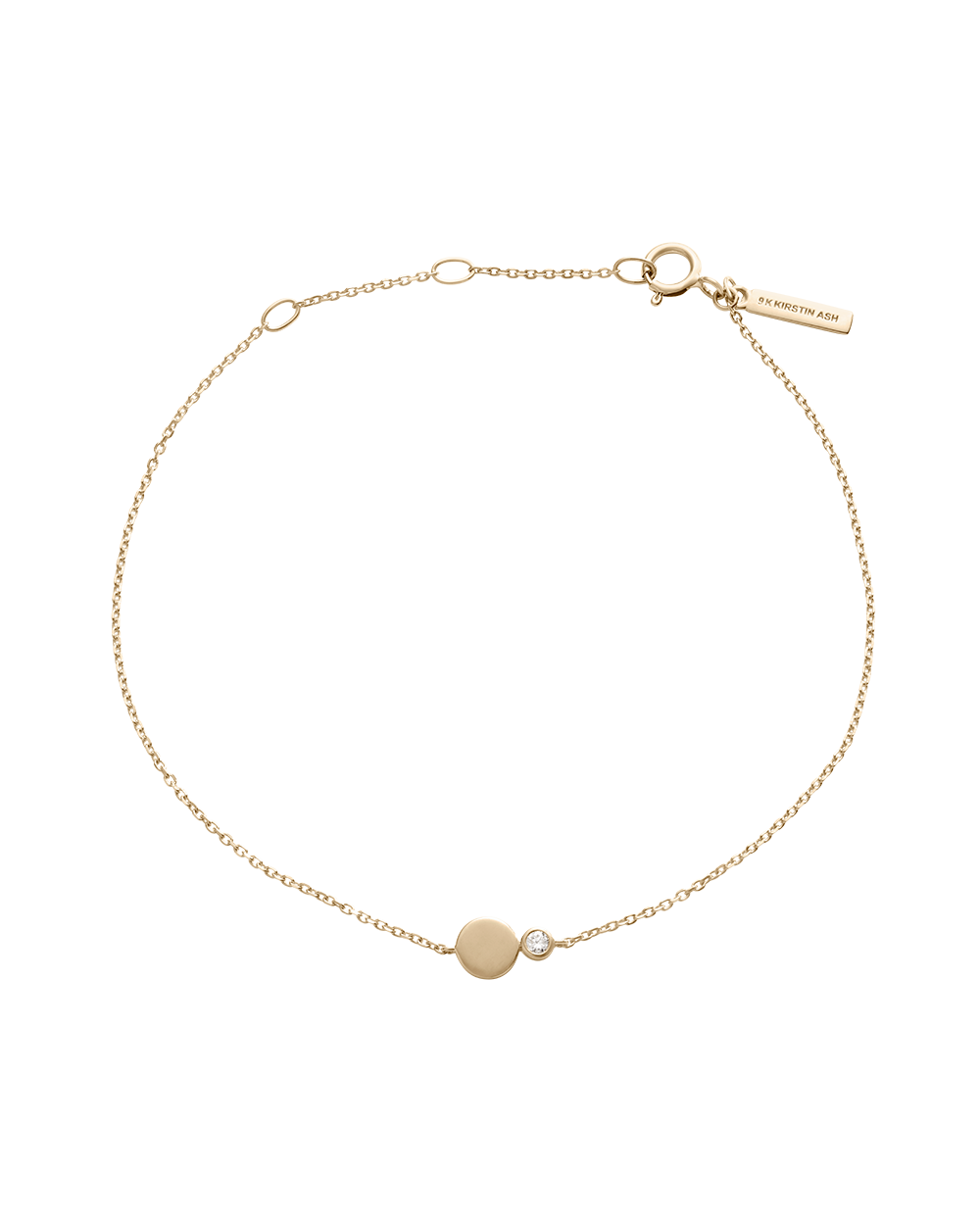 EVERLAST DIAMOND ENGRAVABLE BRACELET (9K GOLD)
