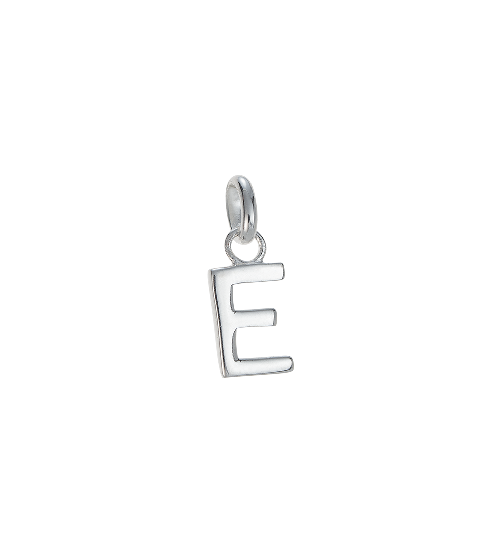 OUTLINE INITIAL A-Z (STERLING SILVER)