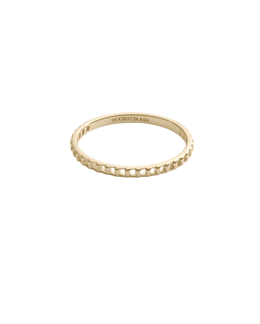 ELEMENTAL CHAIN RING (9K GOLD)