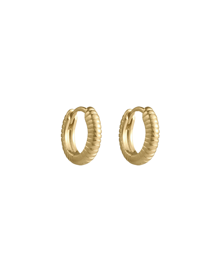 ELEMENTAL HUGGIES (18K GOLD PLATED) IMAGE 1