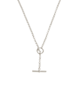 EVOLVE T-BAR NECKLACE (STERLING SILVER)