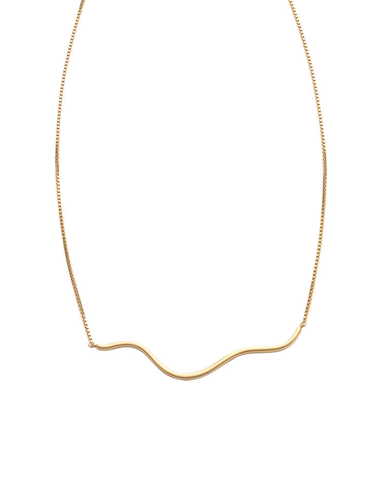 FLOAT NECKLACE (18K GOLD PLATED)