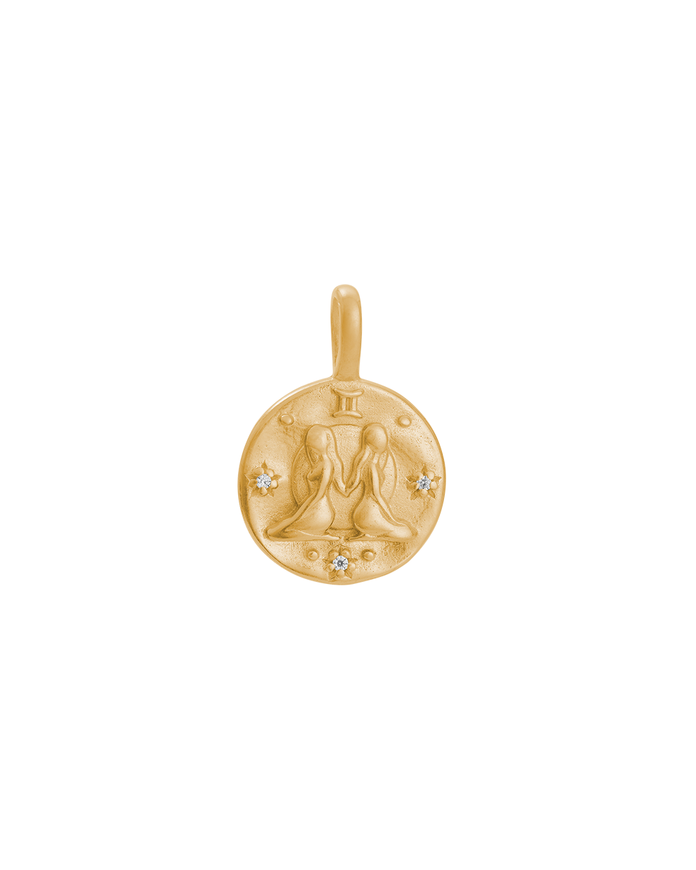 GEMINI PETITE ZODIAC (18K GOLD VERMEIL)