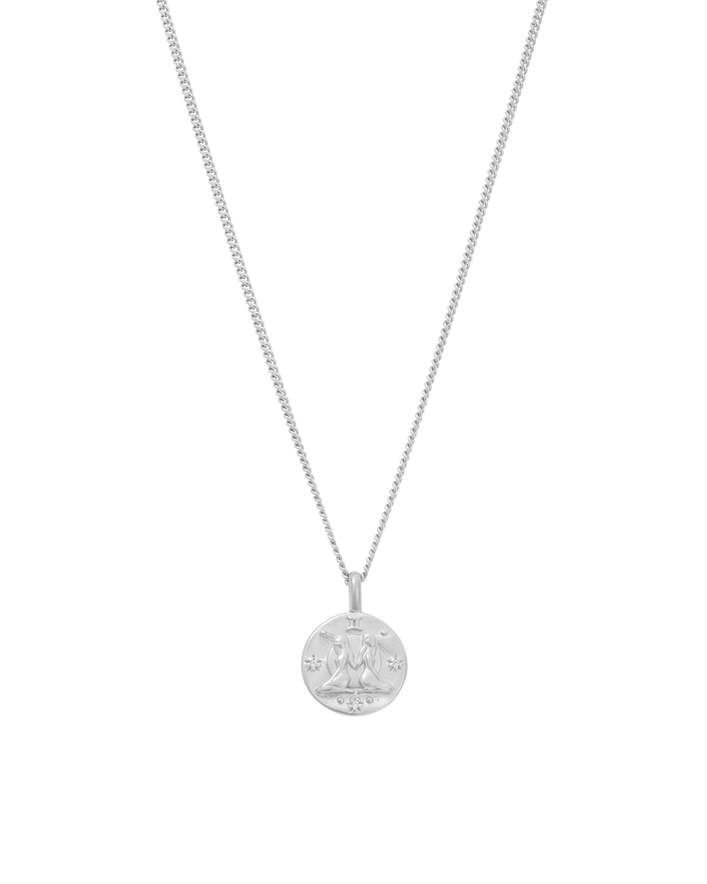 PETITE ZODIAC NECKLACE (STERLING SILVER)