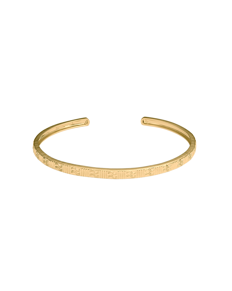 GLISTEN CUFF (18K GOLD PLATED)