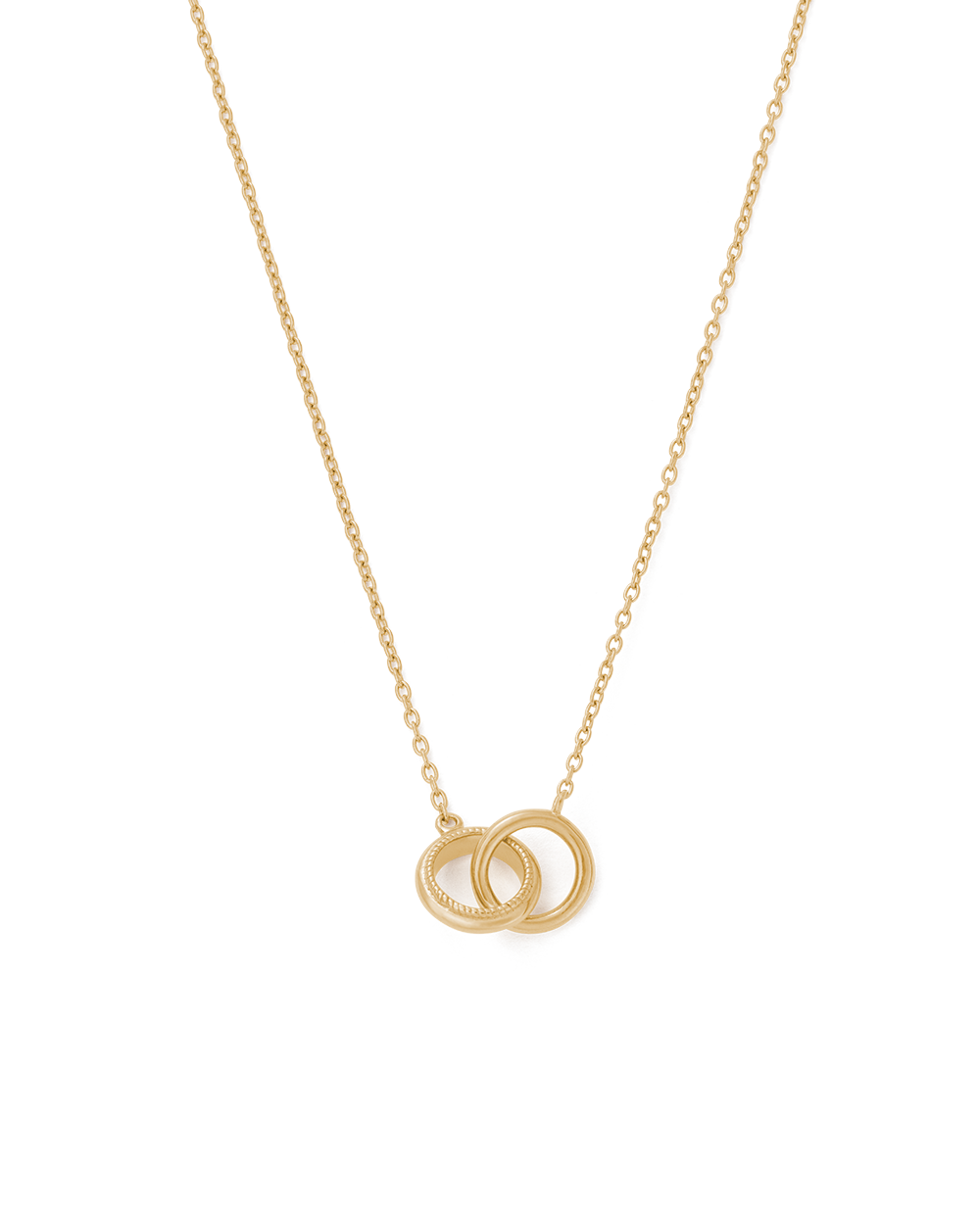 GRACE INFINITY NECKLACE 18K GOLD VERMEIL