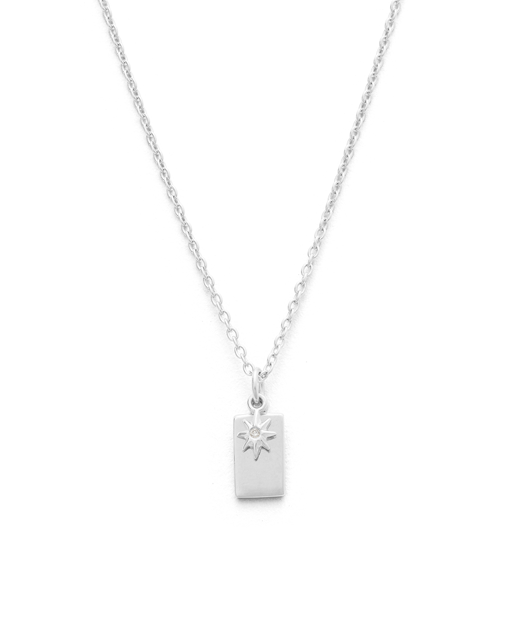 GUIDING STAR NECKLACE (STERLING SILVER)